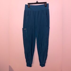 Women’s Landau Caribbean Blue Scrub Pants